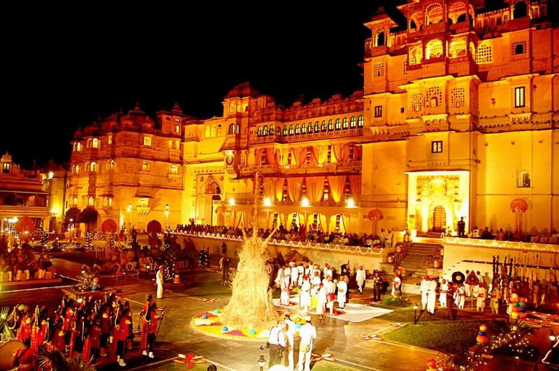 Holi celebration at Royal place Udaipur 1