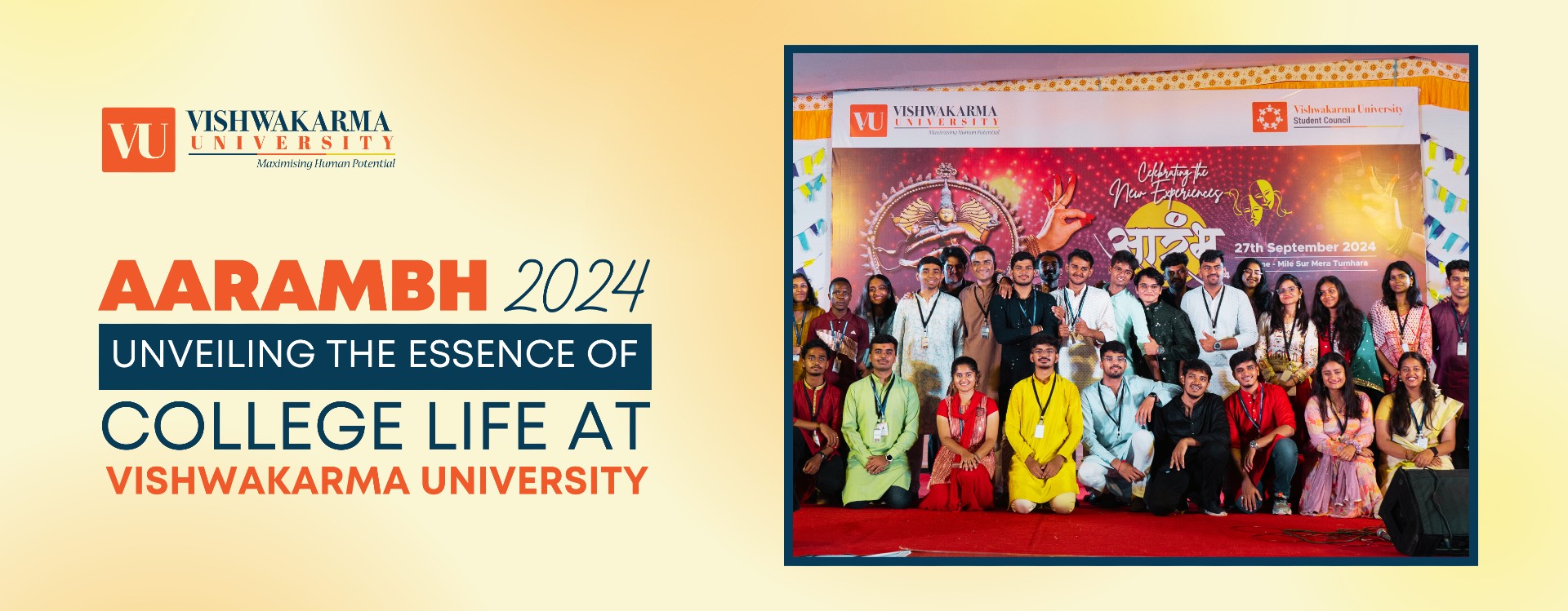 Aarambh 2024 Banner