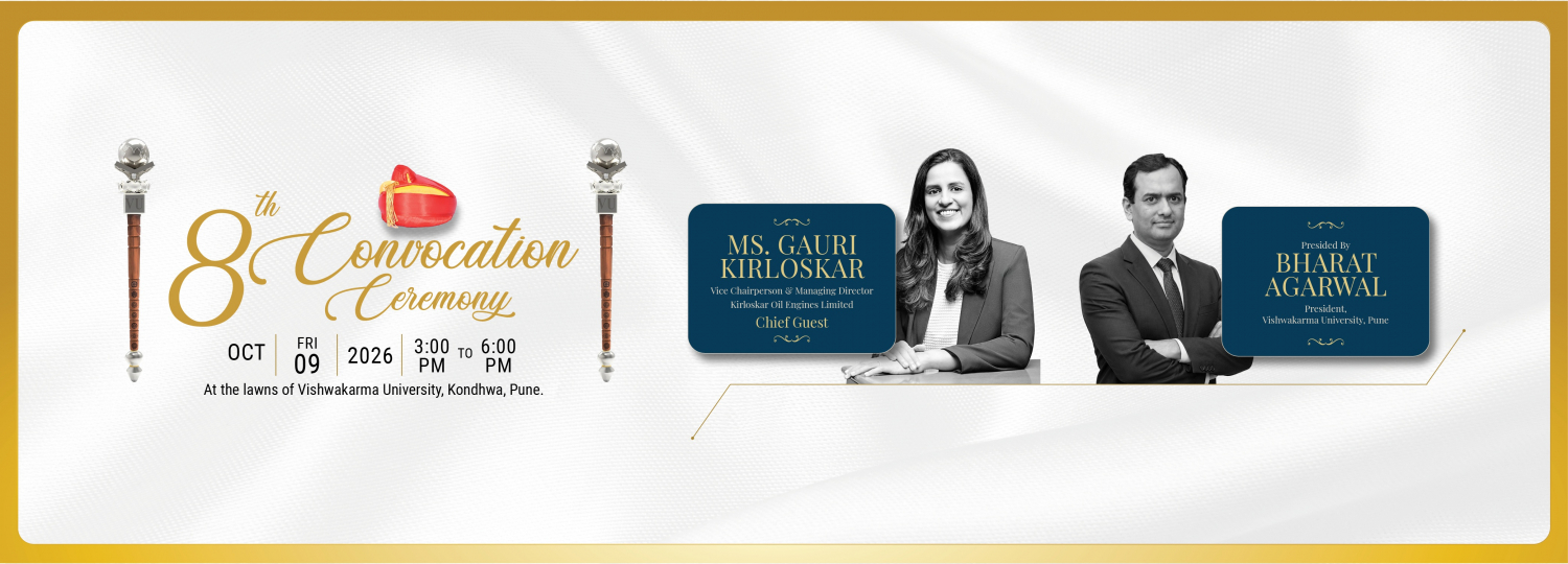 VU 8th Convocation Ceremony web banner