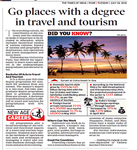 Times of India on 24th July 2018